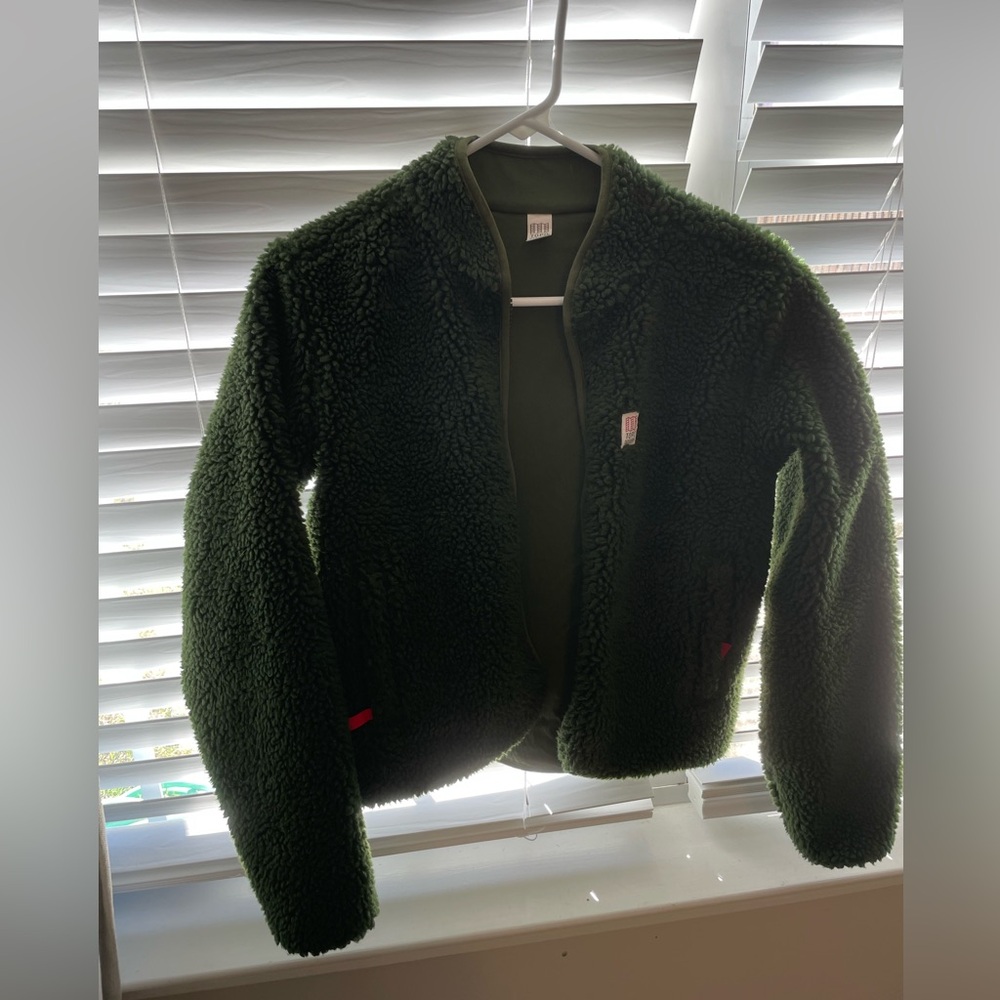 Sherpa Jacket - Olive - Picture 3 of 5